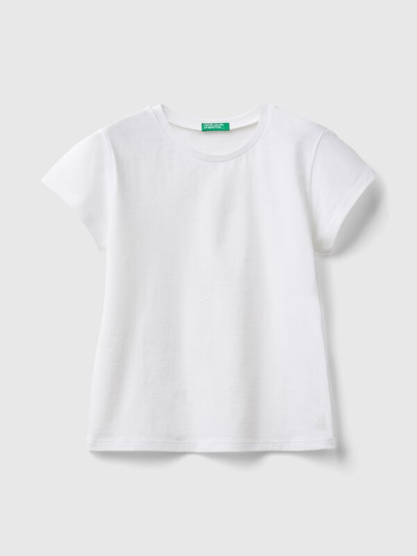 T-shirt em algodão puro Menina