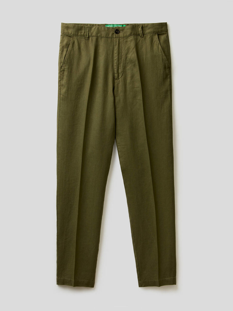 Chinos em puro linho image number 1