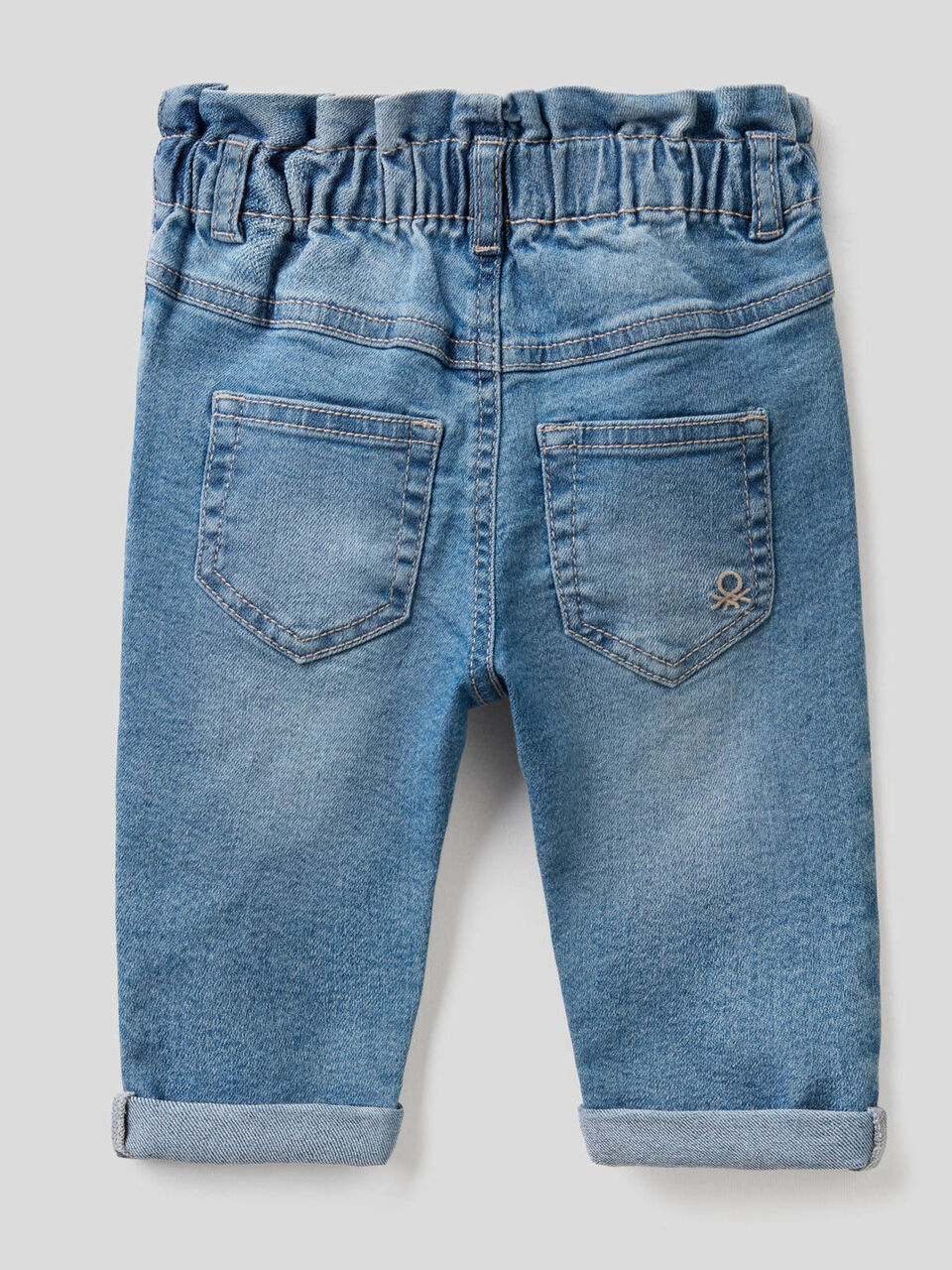 Jeans "Eco Recycle" corte paperbag image number 2