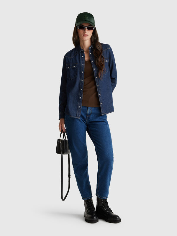 Jeans mom fit Mulher