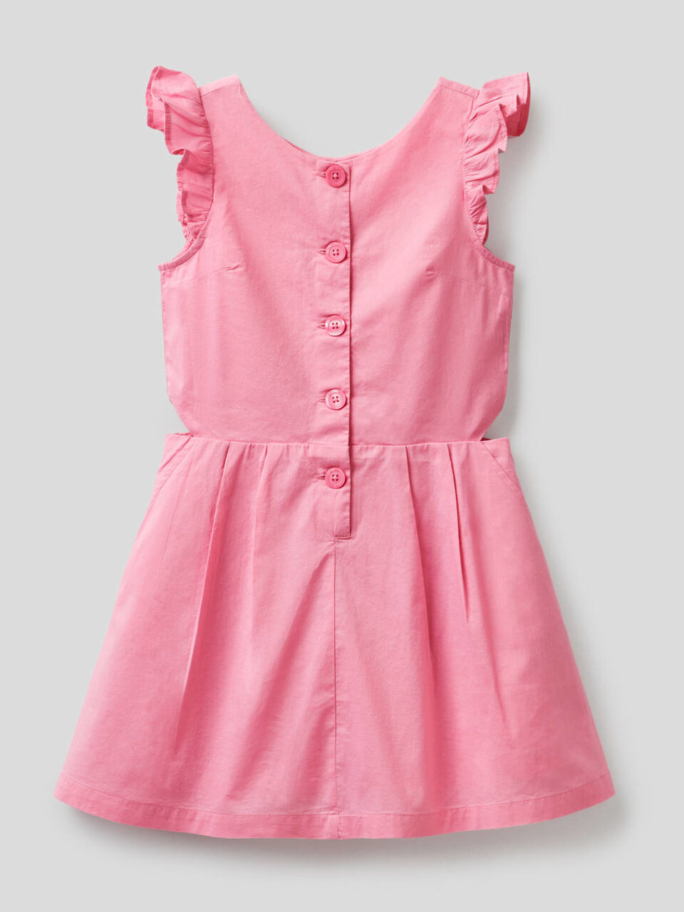 Vestido evasé em 100% algodão image number 1