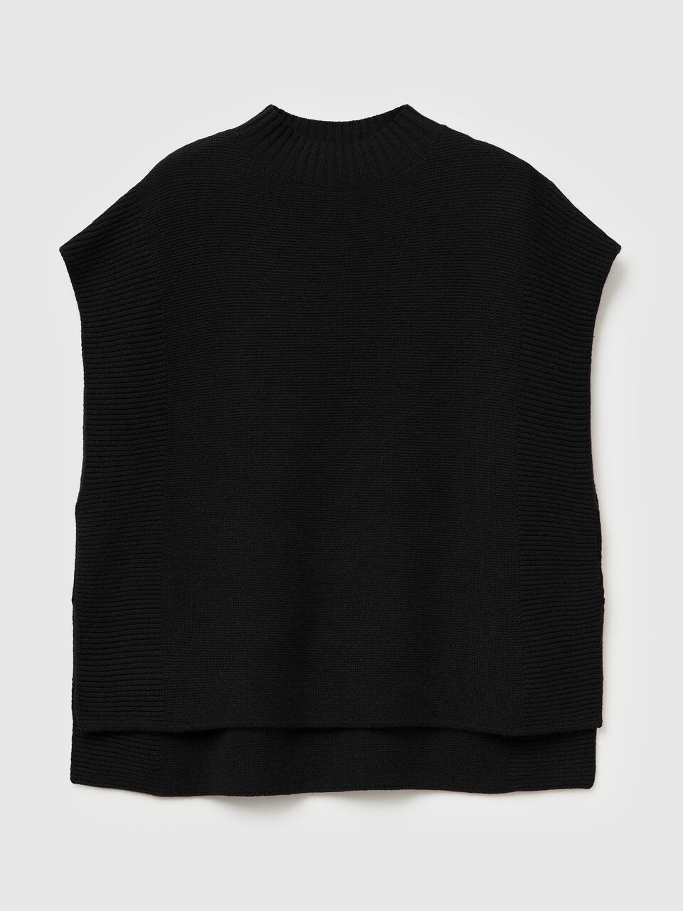 SLEEVELESS SWEATER Mulher image number null