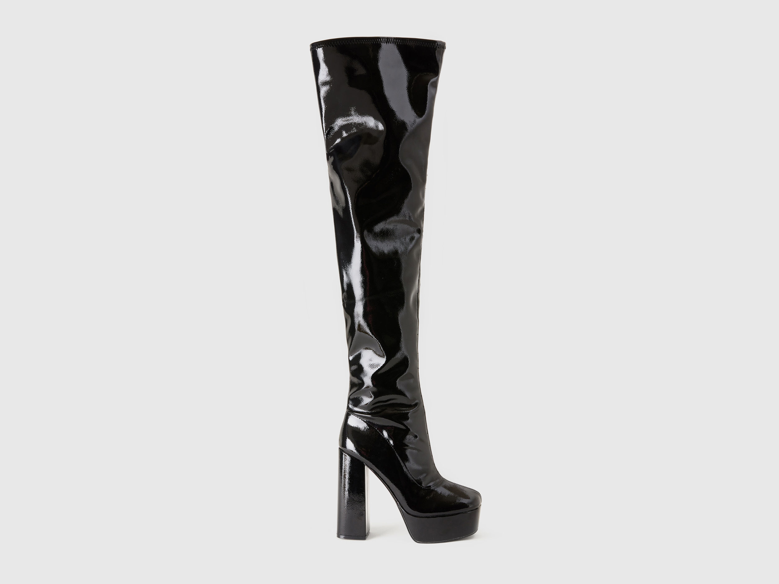 Bota over best sale brilhante