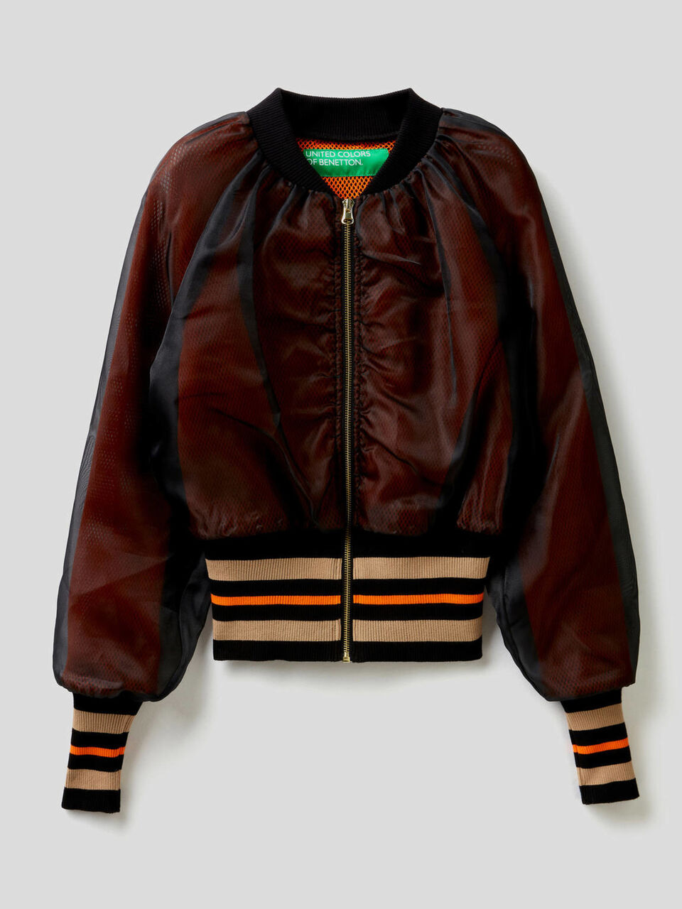 Bomber com camada em organza image number 1
