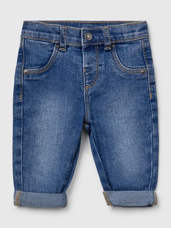 Jeans stretch Recém-nascido