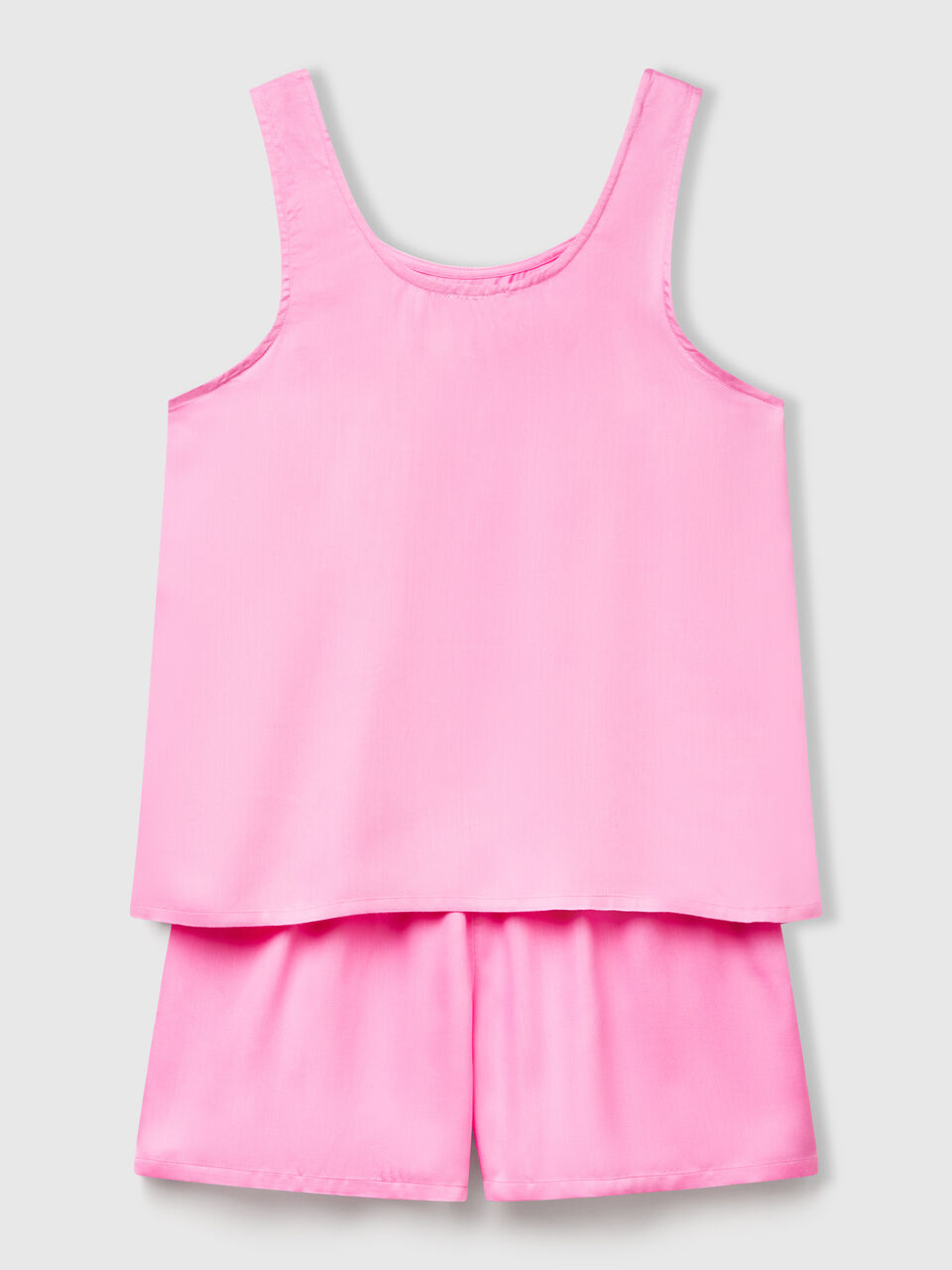 PYJAMA(VEST+SHORTS) Mulher image number 2