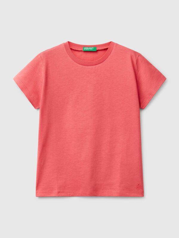 T-shirt em algodão puro Menina