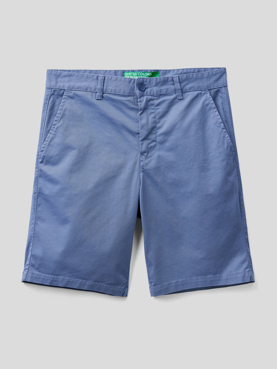 Bermudas chino em algodão stretch image number 1