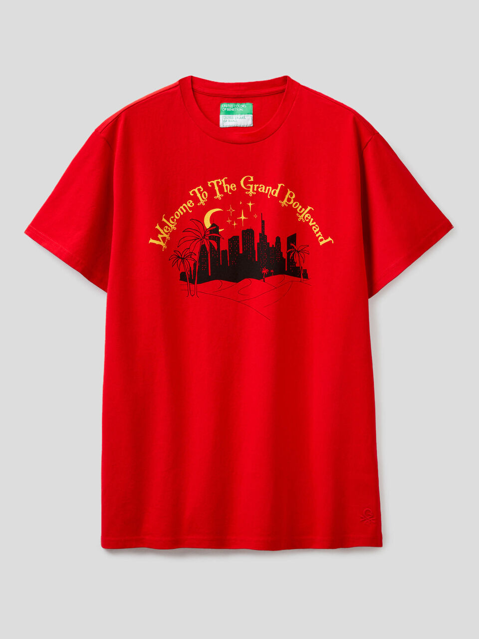T-shirt unissexo com logótipo by Ghali image number 1