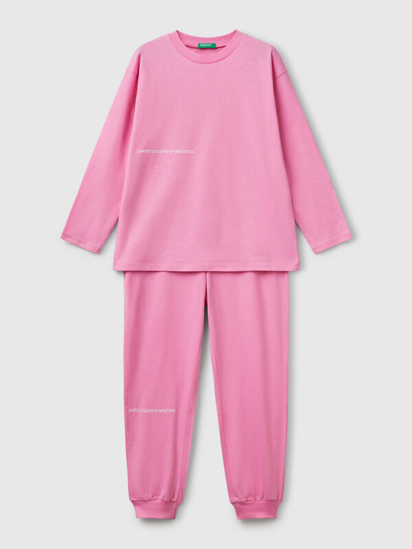 Pijama em algodão puro Menino
