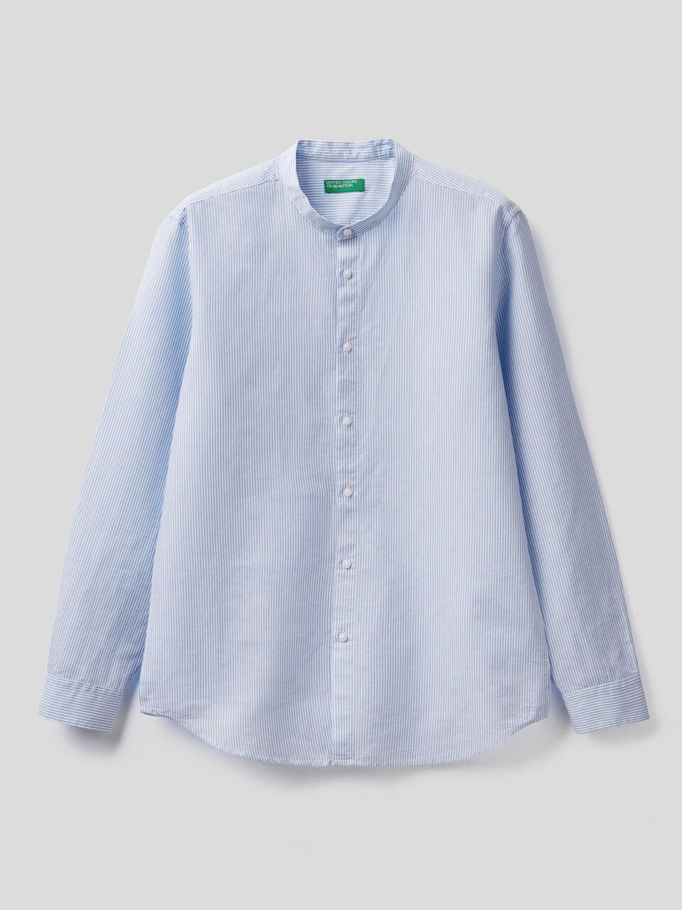 Camisa com gola coreana image number 1