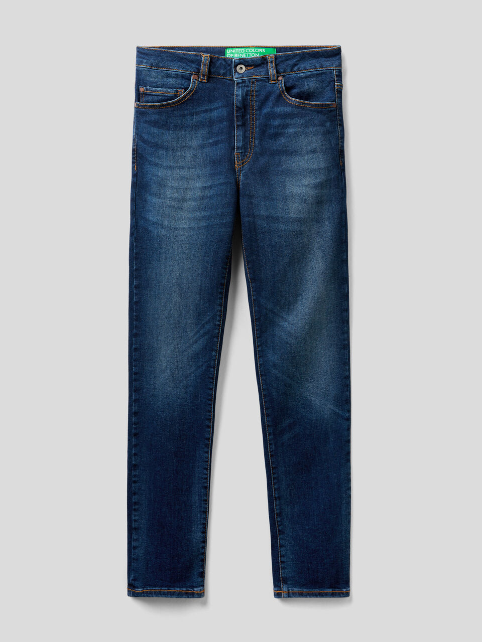 Jeans slim fit em algodão stretch image number 1
