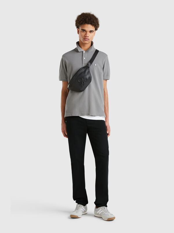 Chinos pretos slim fit  Homem