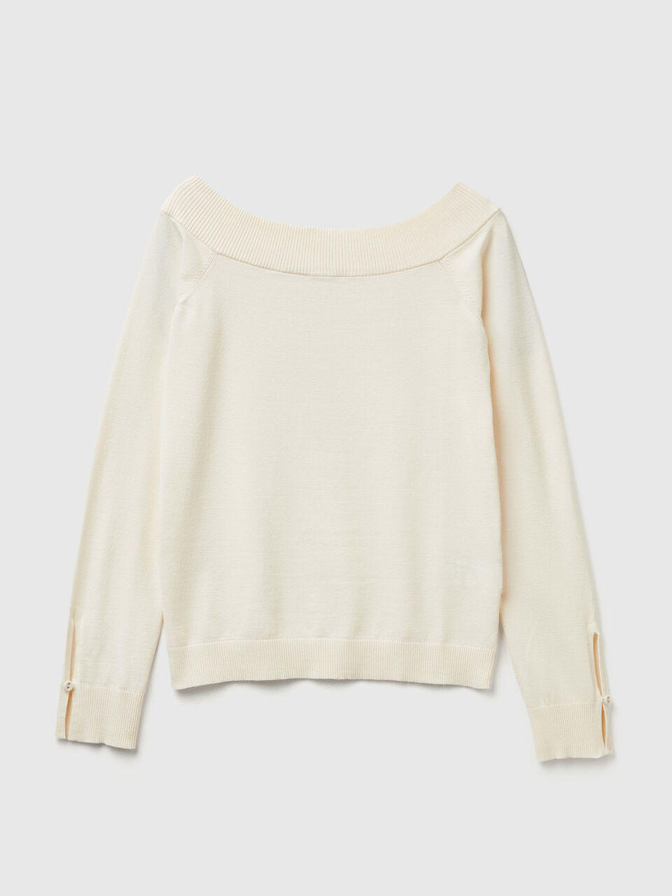 BOAT-NECK SWEAT.L/S Mulher image number null