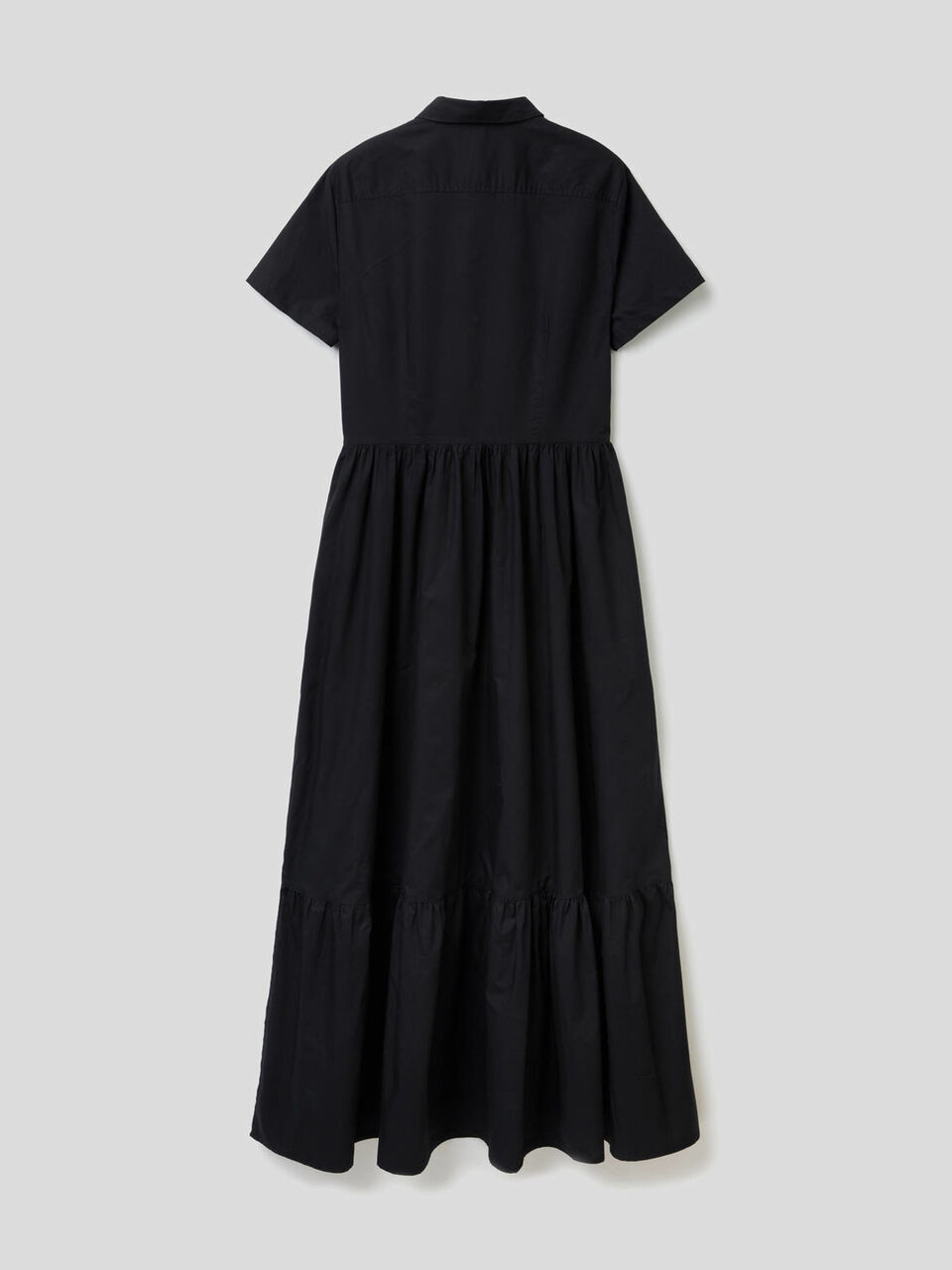 Vestido comprido com folho na base image number 2
