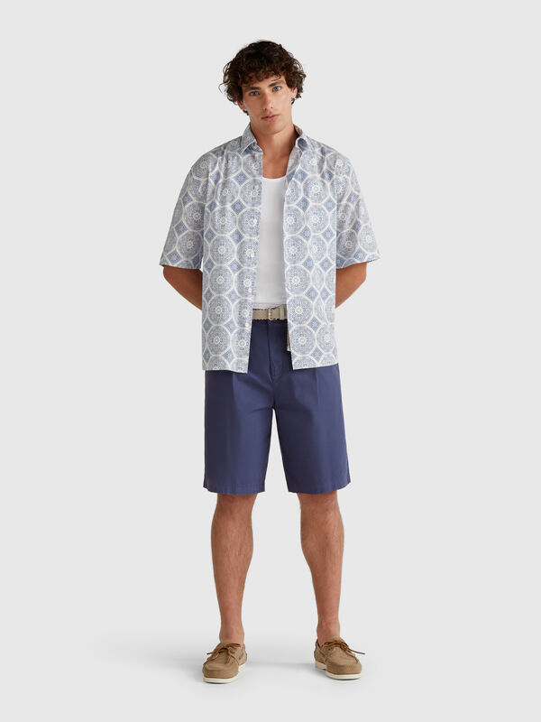 Bermudas amplas Homem