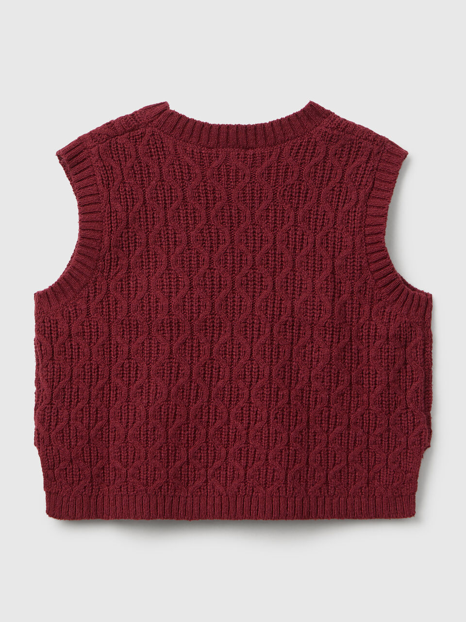 SLEEVELESS SWEATER Menina image number 2