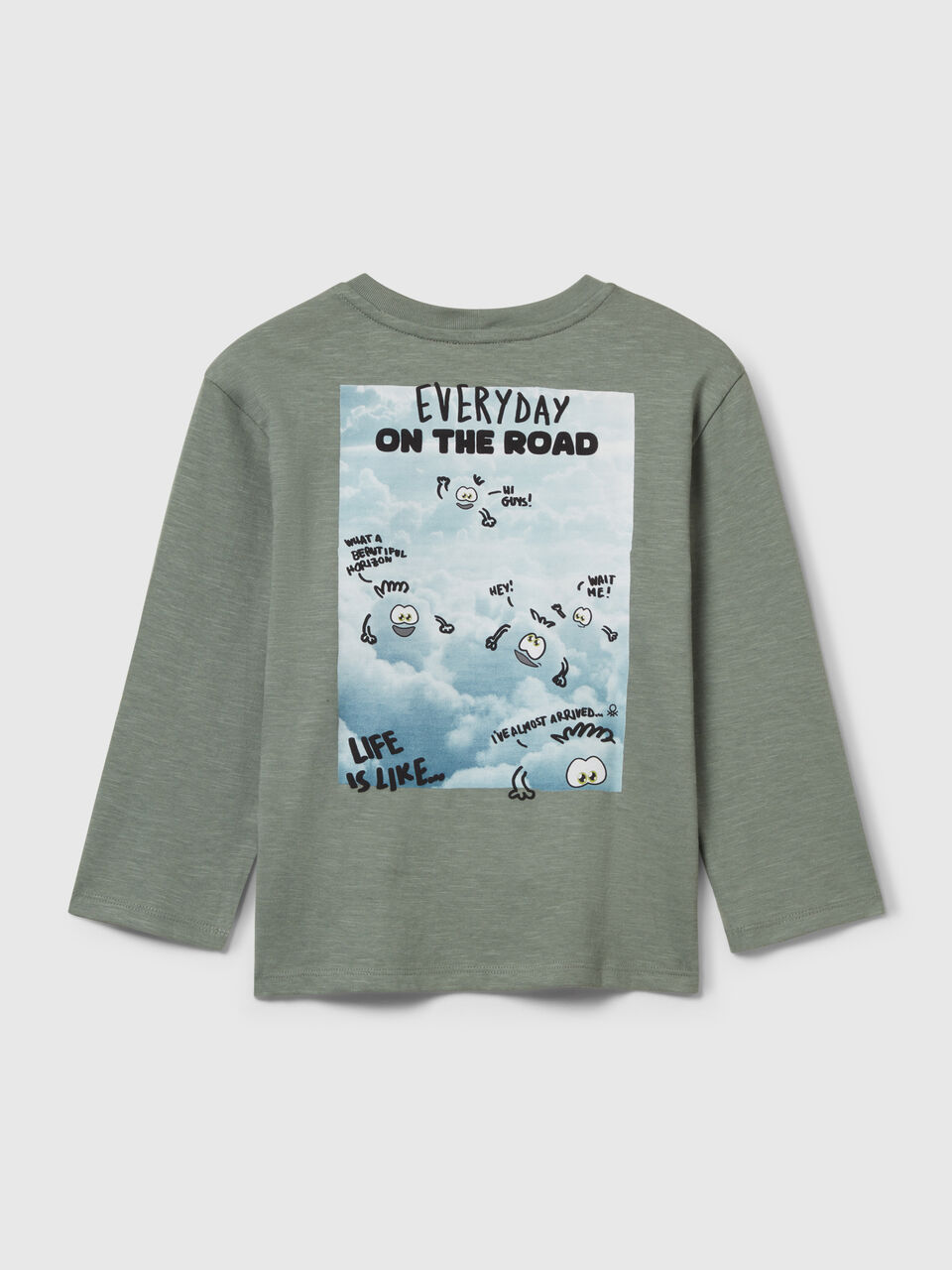 T-SHIRT L/S Menino image number 2