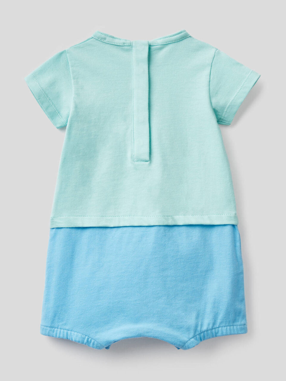 Babygrow curto em algodão orgânico image number 2