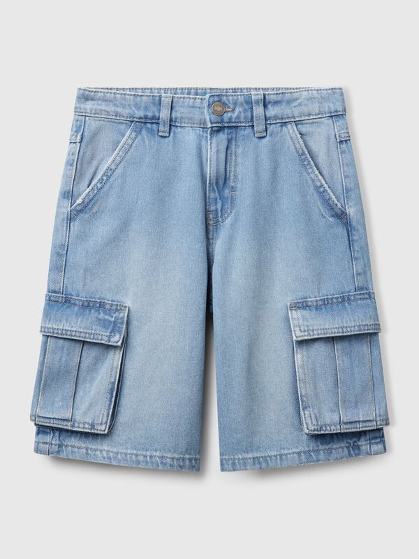 Bermudas cargo straight Menino