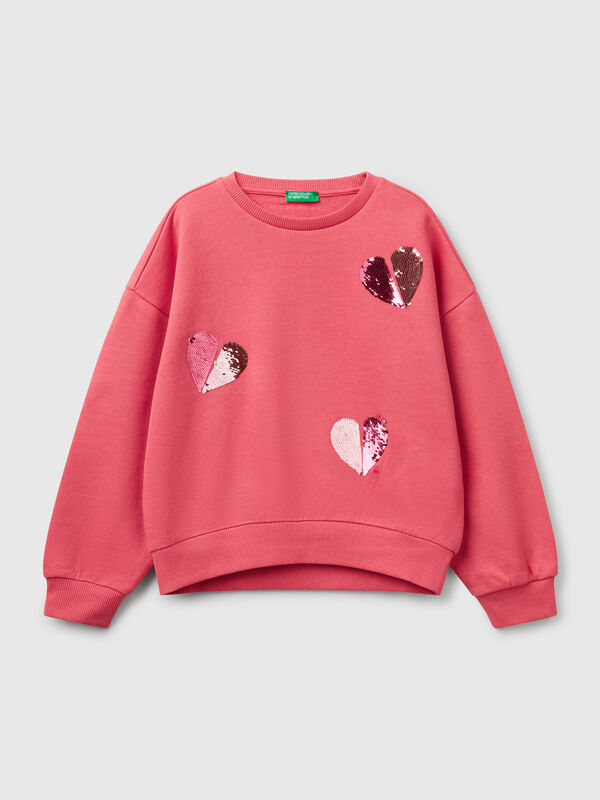 Sweat com lantejoulas Menina