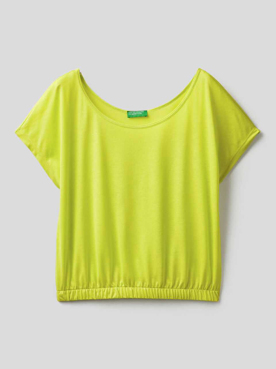 Blusa fluida com decote redondo image number 1
