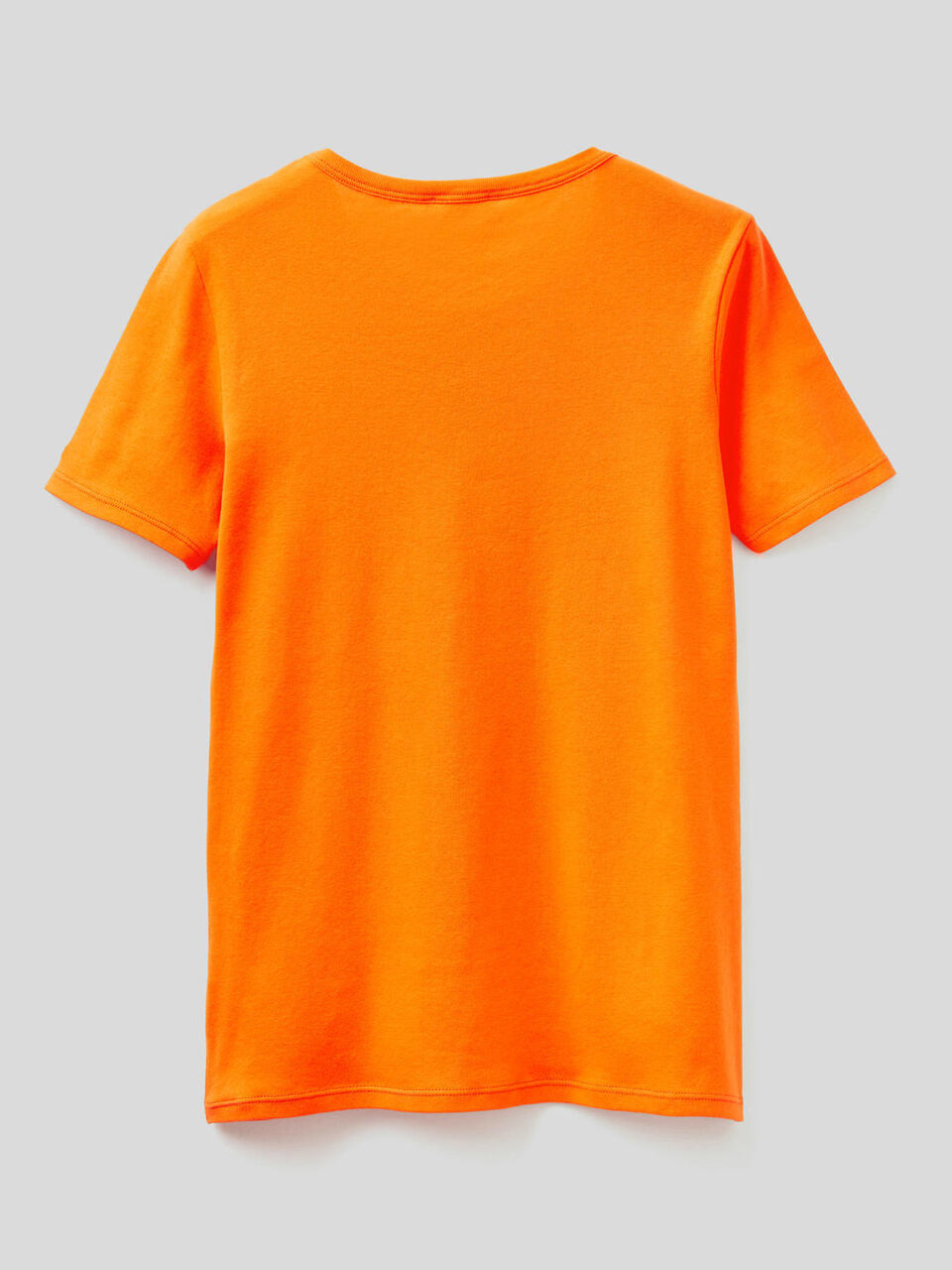 T-shirt em algodão de fibra longa image number 2