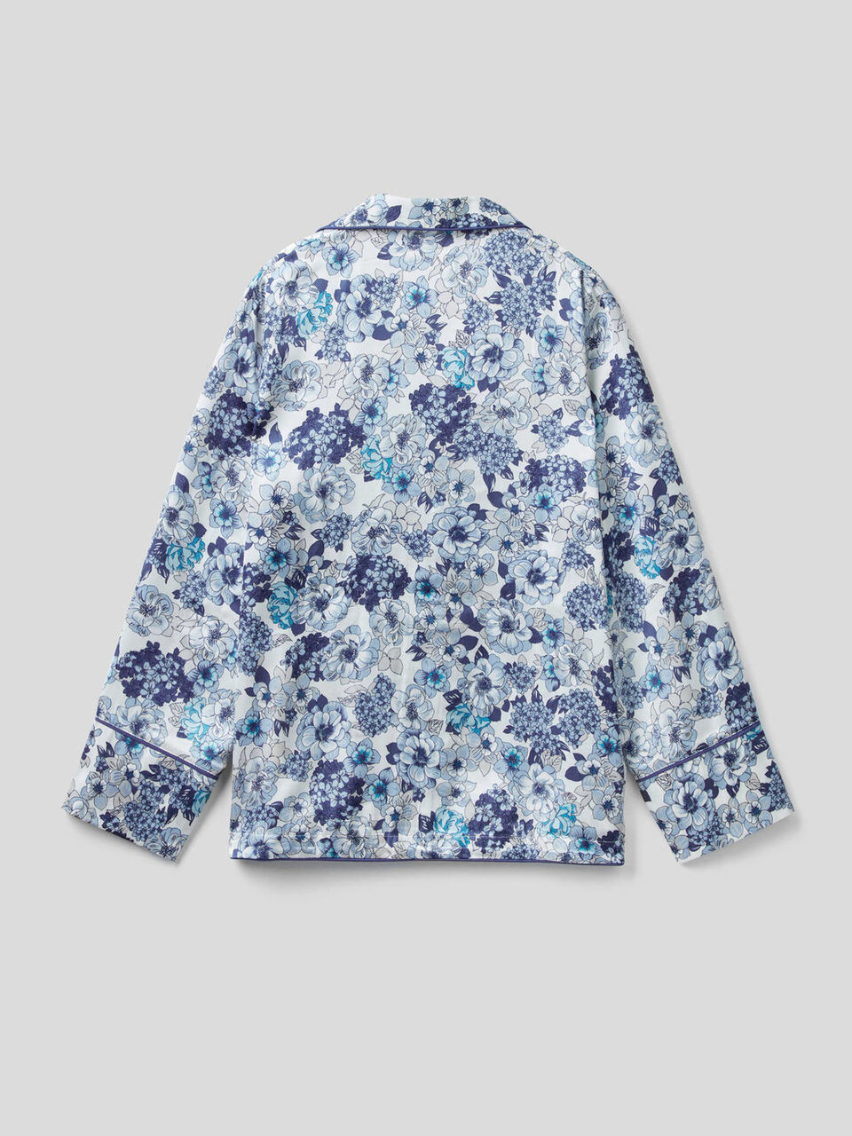 Blusa de pijama com estampado floral image number 2