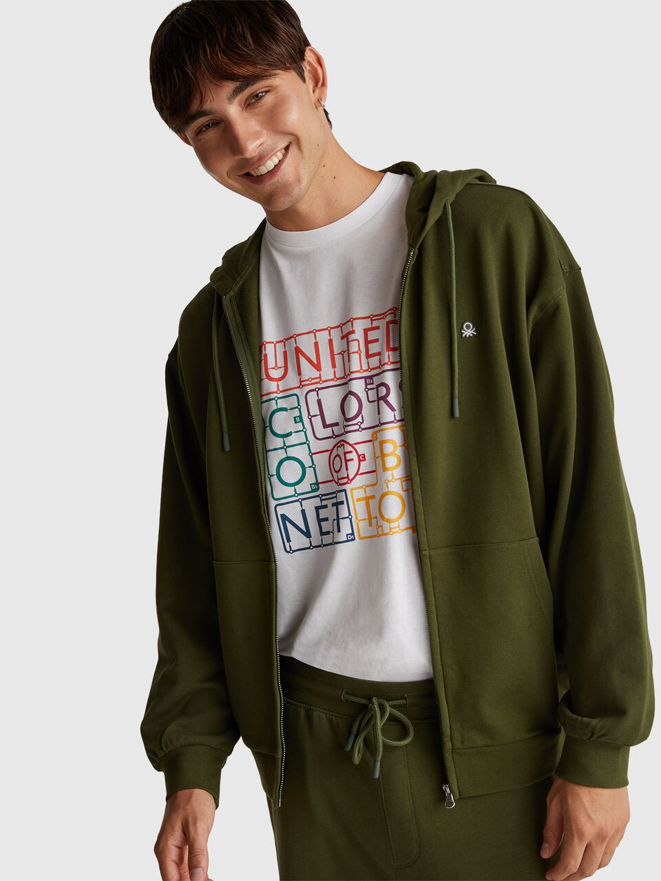 JACKET W/HOOD L/S Homem image number null