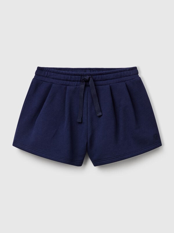 Shorts de lã de algodão Menina