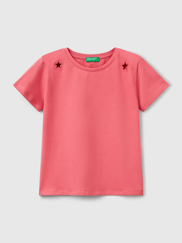 T-shirt com motivo cut out Menina