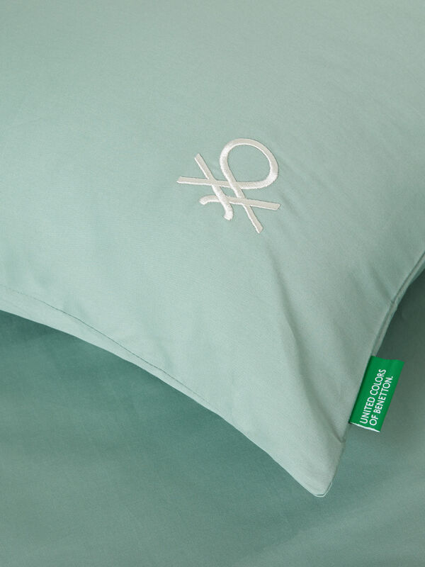 Set de lençóis de cama de solteiro verde