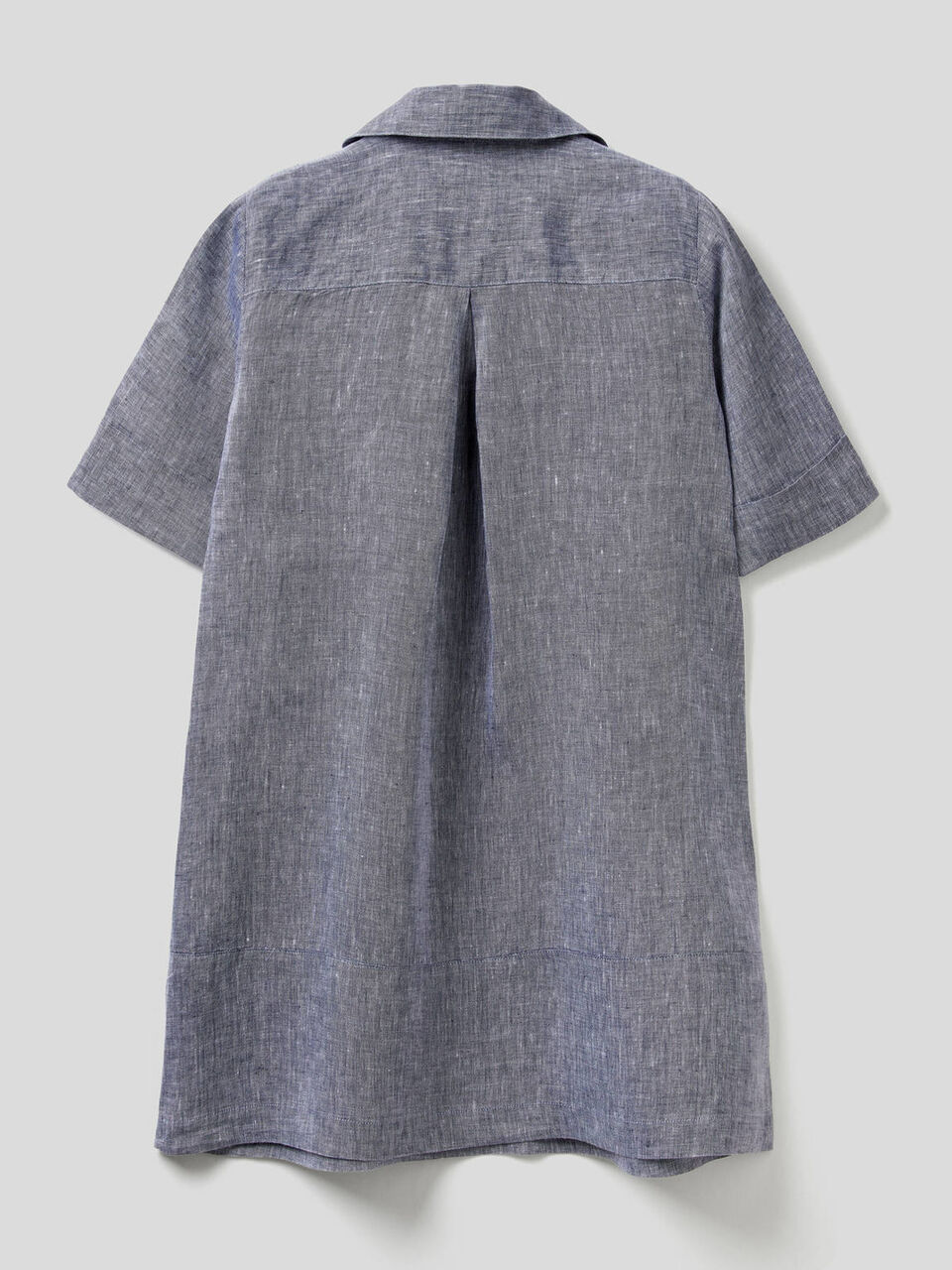 Vestido curto em 100% linho image number 2