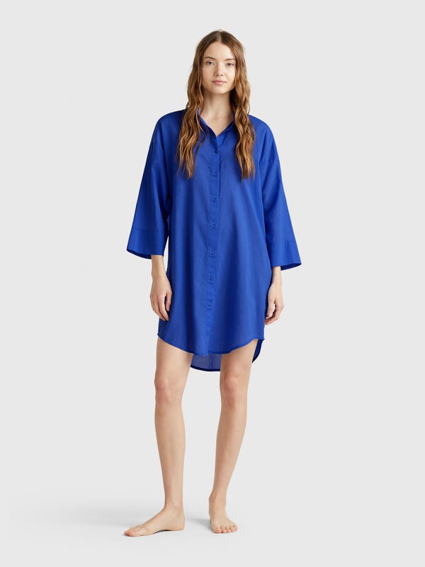 Vestido camiseiro Mulher