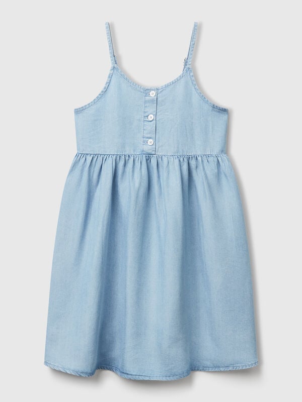 Vestido em chambray Menina