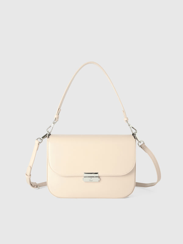 Bolsa grande bege Mulher