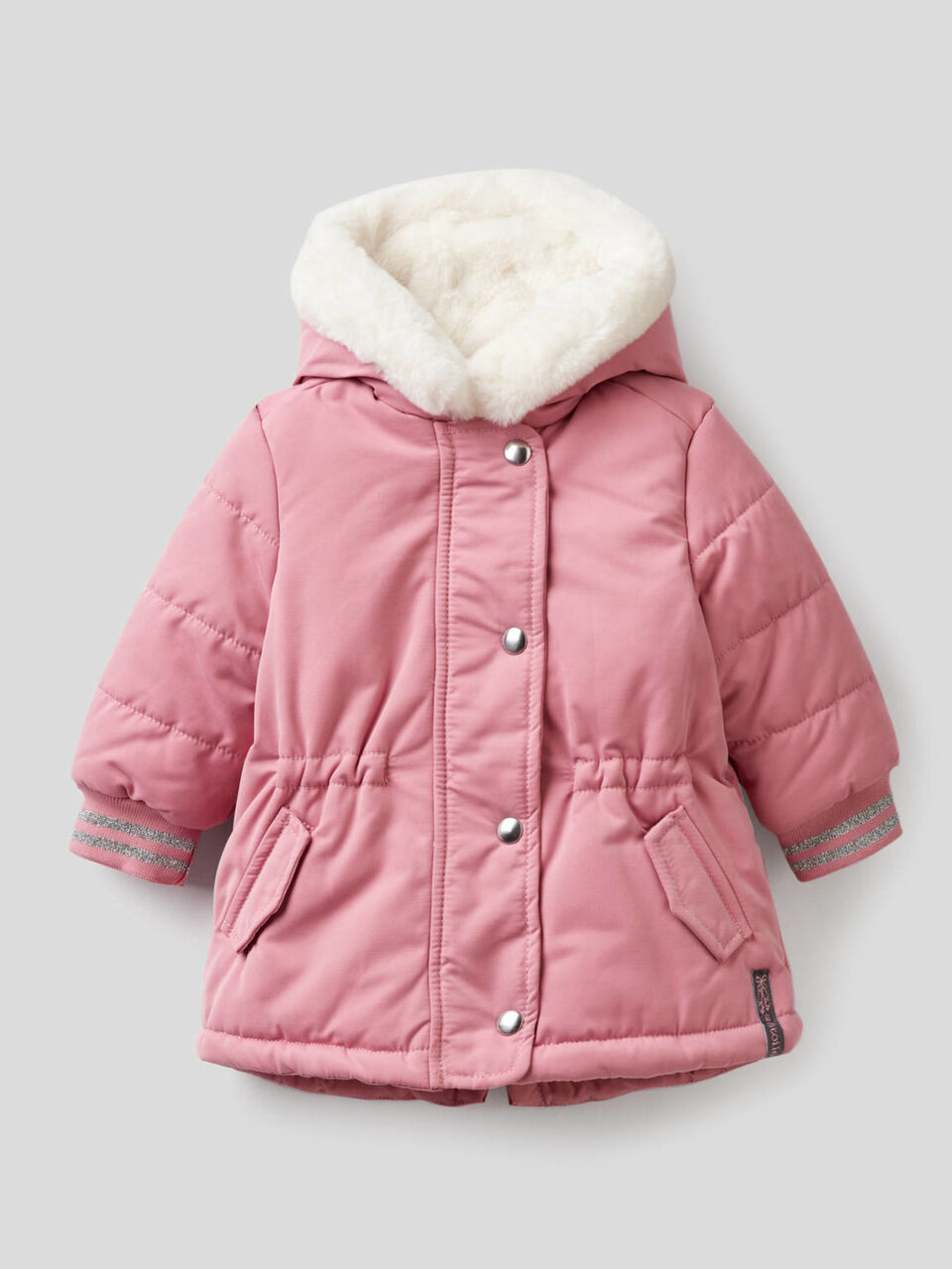 Parka acolchoada com capuz image number 1
