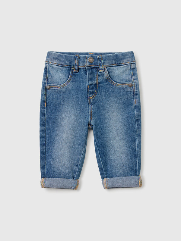 Jeans stretch Recém-nascido