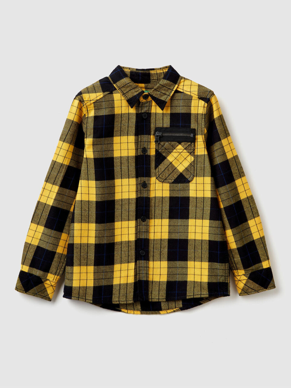 Camisa aos quadrados em flanela image number 1