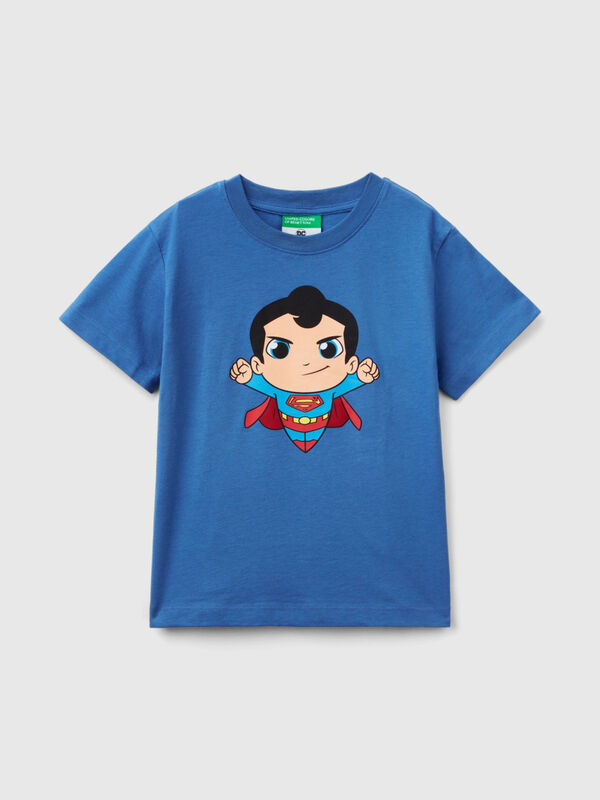 T-shirt ©&™ DC Comics Superman azul força aérea Menino