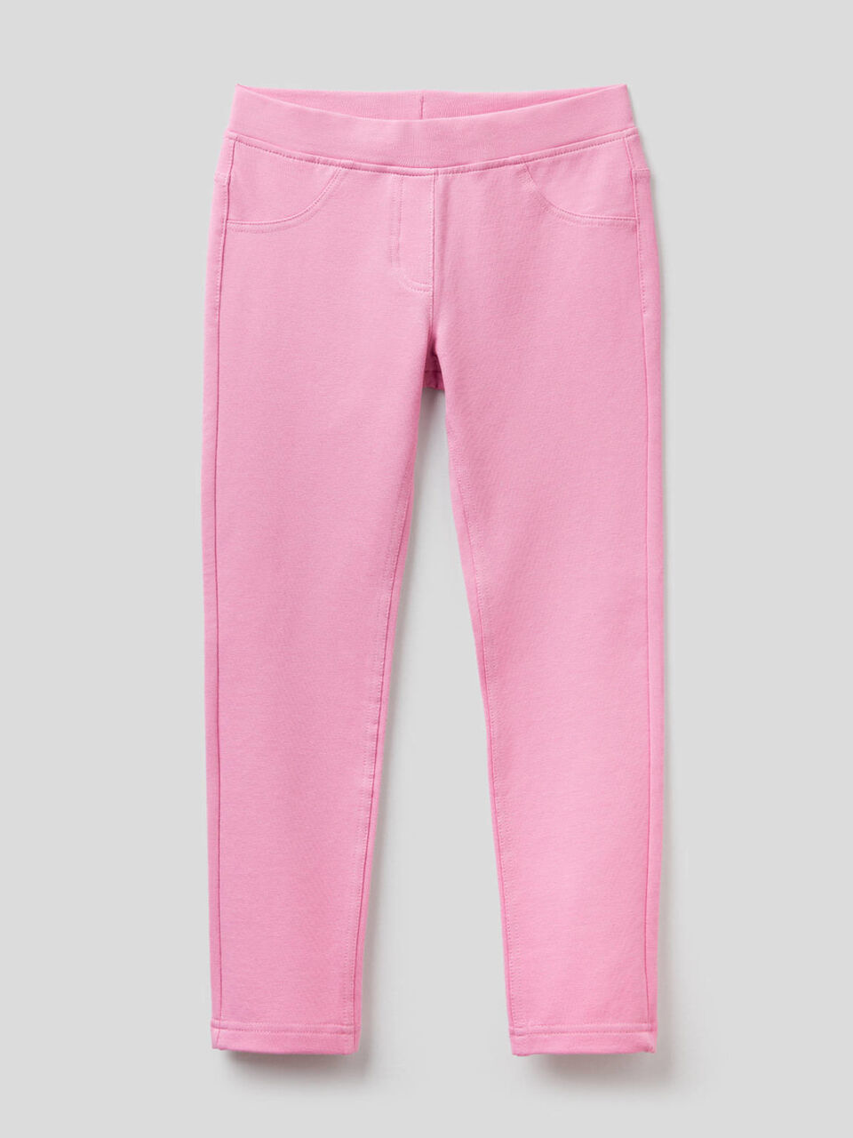 Calças super skinny fit em felpo image number null