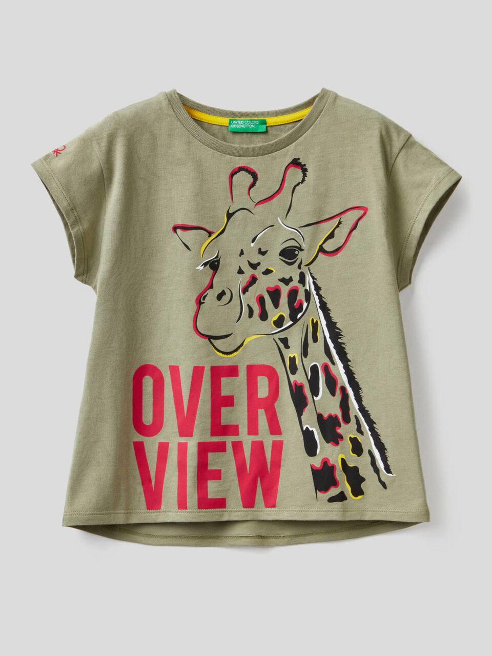 T-shirt com estampa animal image number 1
