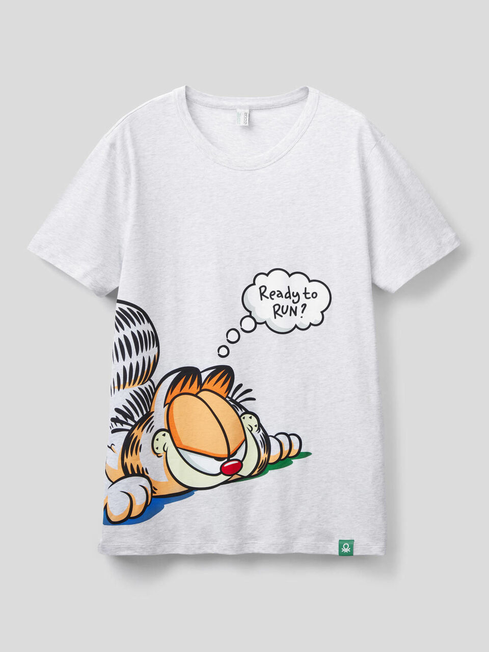 T-shirt Garfield em algodão puro image number 1