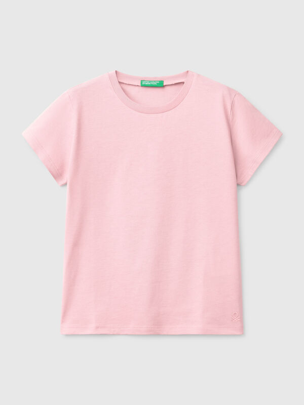 T-shirt em algodão puro Menina