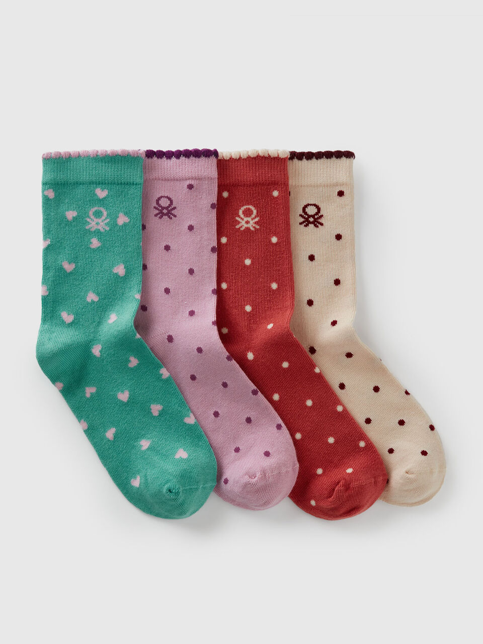KNITTED SOCKS 4 PAIR Menino image number 1