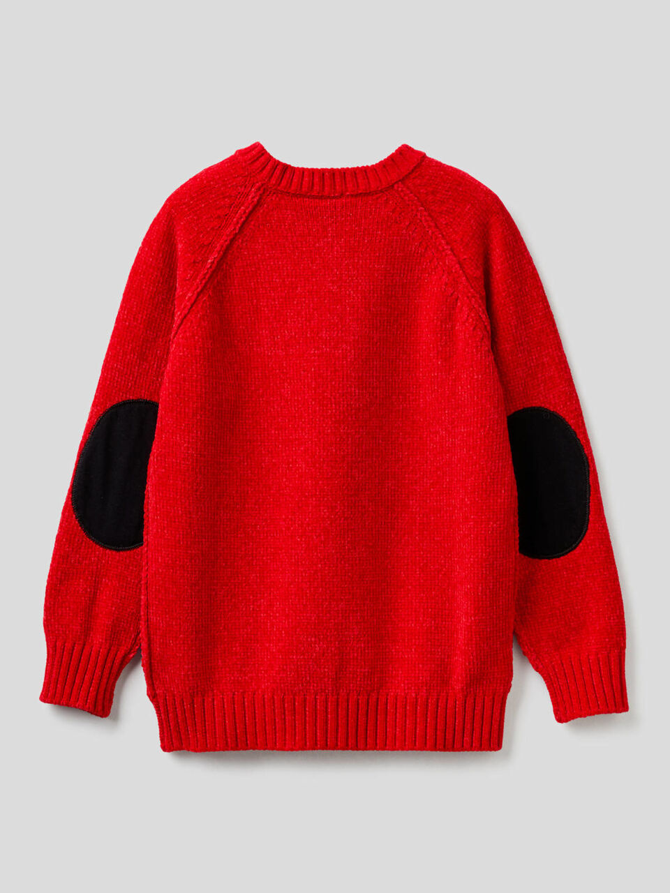 Camisola em chenille com detalhes em contraste image number 2