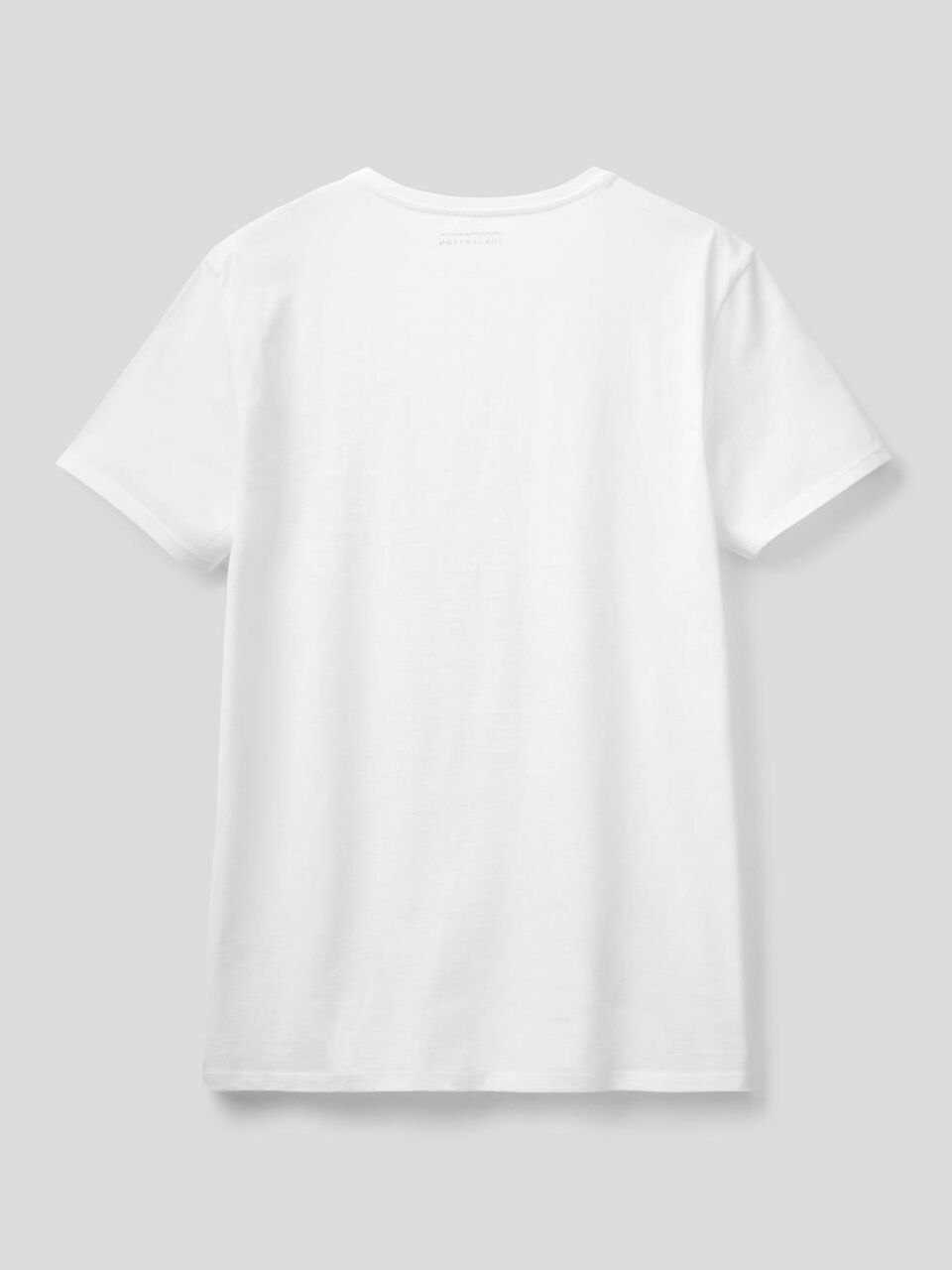 T-shirt em algodão de fibra longa image number 2