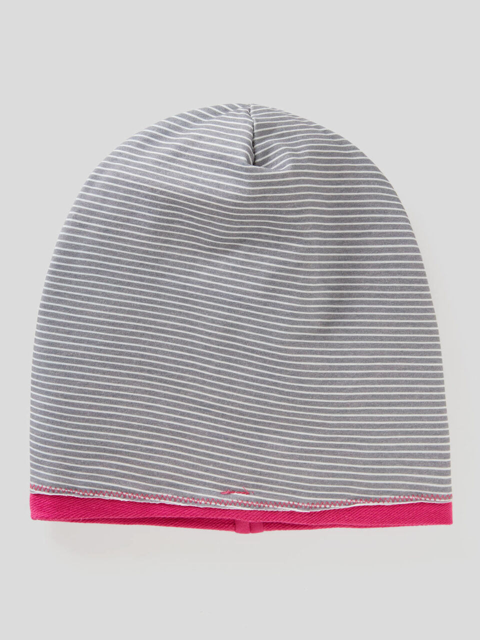 Gorro reversível em algodão stretch image number 2