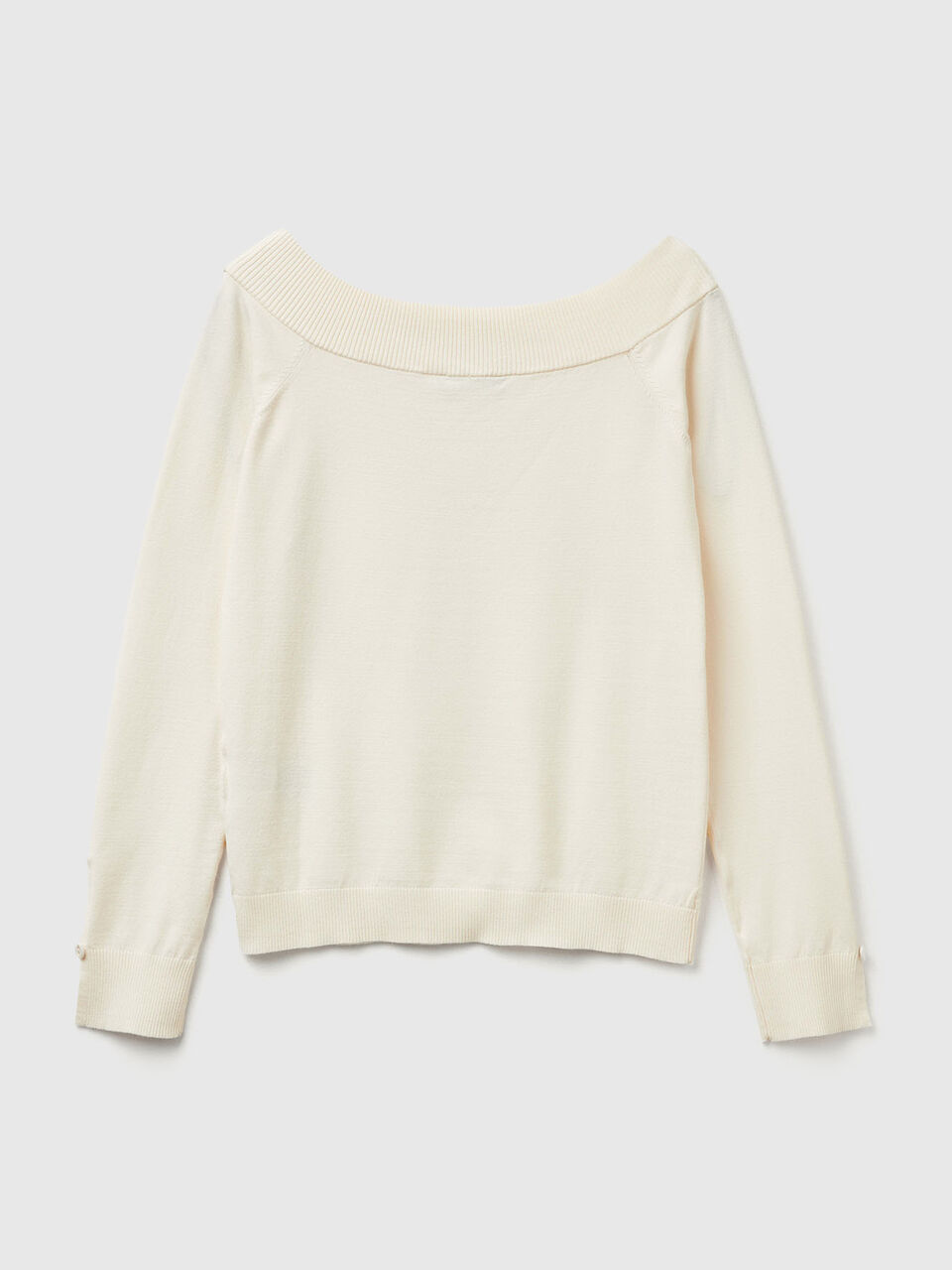 BOAT-NECK SWEAT.L/S Mulher image number null