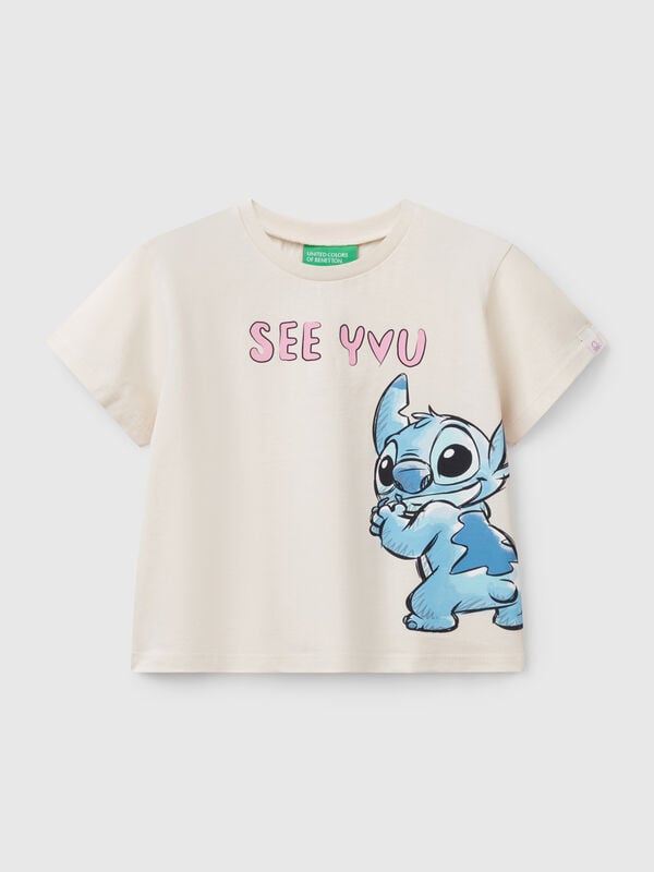 T-shirt Lilo & Stitch ©Disney em algodão Menina